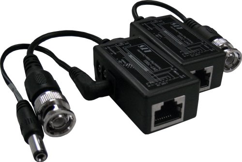 LTS-LTA1010-1-Pair-Passive-Video-Balun-with-Power-Connectors-0