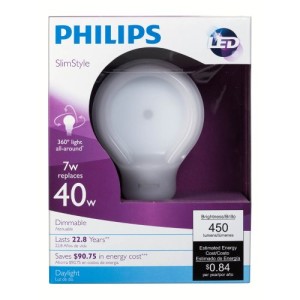 Philips-433219-7-watt-SlimStyle-A19-Daylight-LED-Light-Bulb-Dimmable-0-2