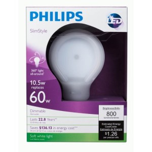 Philips-433227-105-watt-Slim-Style-Dimmable-A19-LED-Light-Bulb-Soft-White-0-0