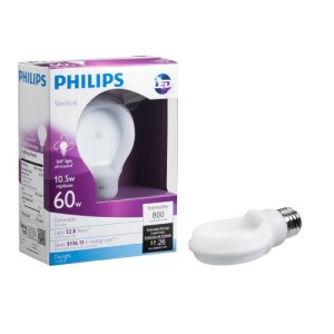 Philips-433235-105-watt-SlimStyle-A19-Daylight-LED-Light-Bulb-Dimmable-0